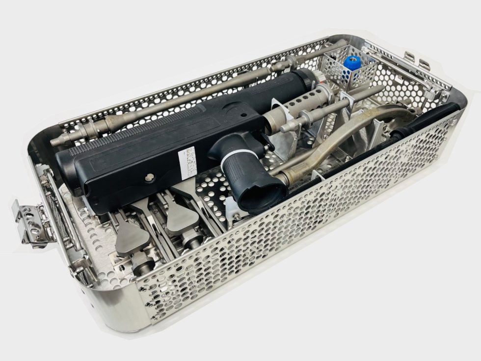 Arthroscopic surgical tool tray